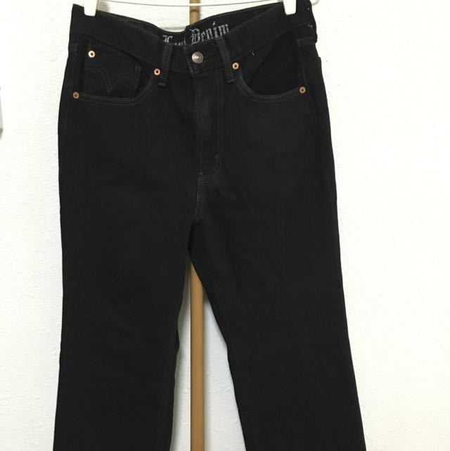 levi's 505 black jeans