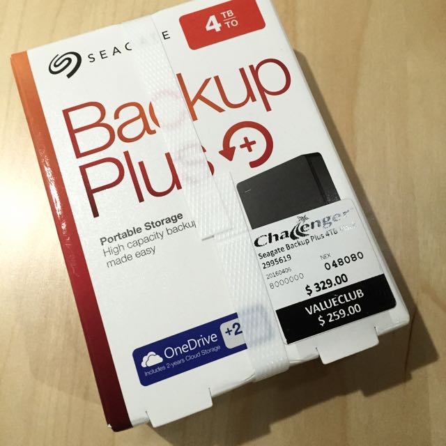 Seagate Backup+ 4TB, Computers & Tech, Parts & Accessories, Networking ...
