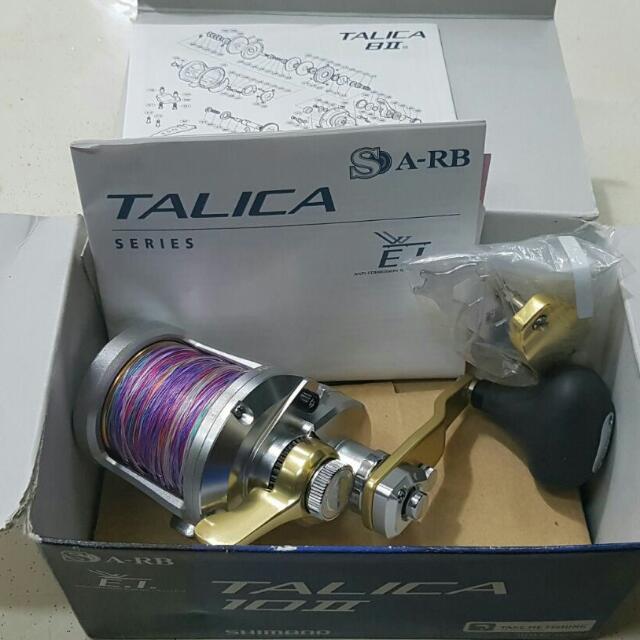 Shimano Talica 10 II (Slightly Nego), Sports Equipment, Bicycles & Parts,  Parts & Accessories on Carousell