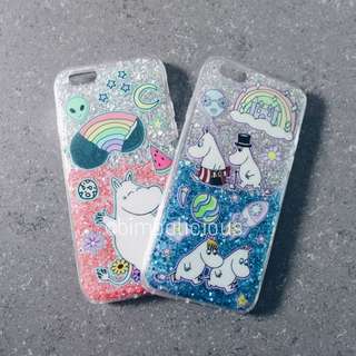 Hippo Glitter IPhone 6/6s Casings