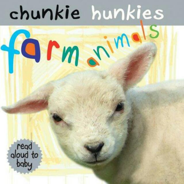 Brand New - Board Book] Farm Animals (Chunkie Hunkies) by Rob Walker,  Hobbies & Toys, Books & Magazines, Children's Books on Carousell