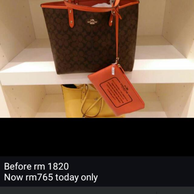 Coach Pre-order From Johor premium outlet, Women's Fashion, Bags & Wallets,  Purses & Pouches on Carousell