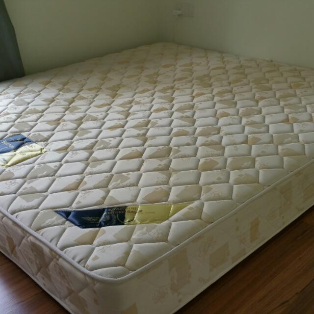 King Koil Mattress. Slightly bigger than King Size. Using King Size Bed