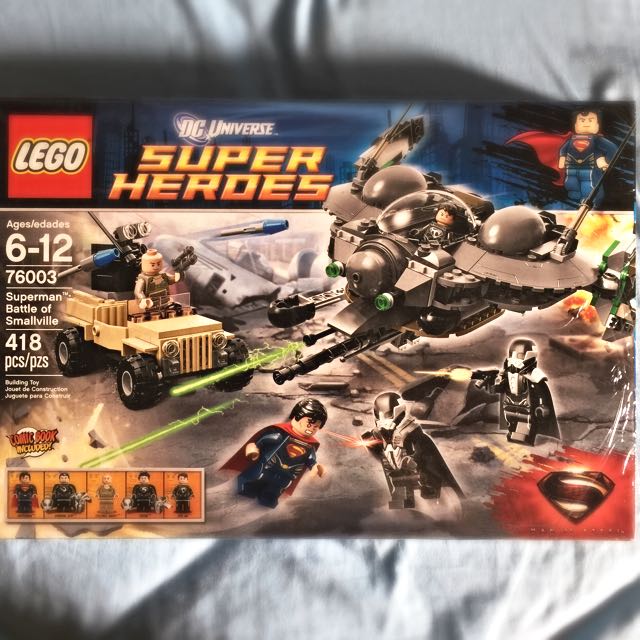 LEGO MAN OF STEEL 76003 SUPERMAN Hobbies Toys Toys Games on Carousell