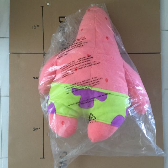 patrick star pillow pet