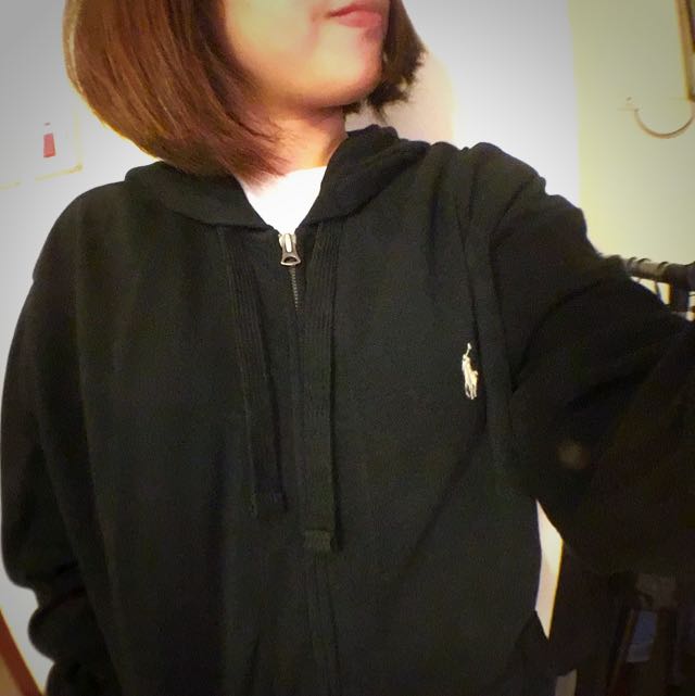 polo zip up jacket women's