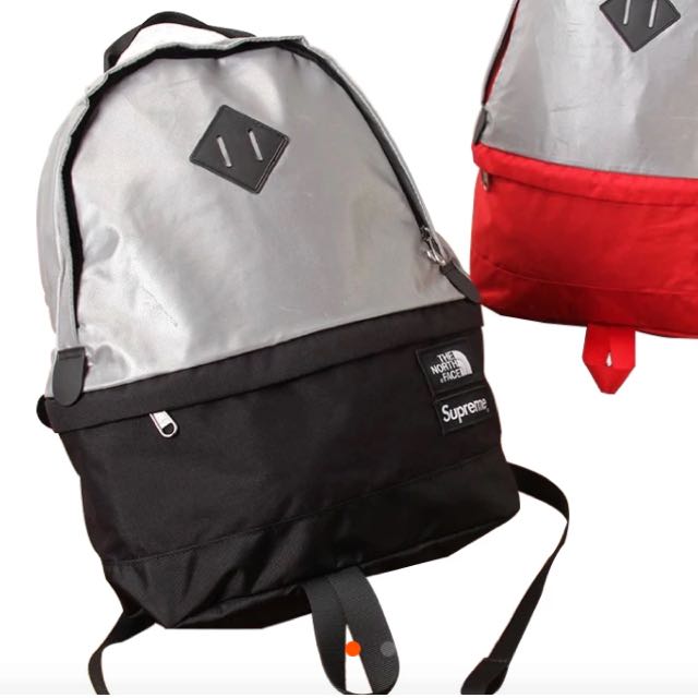 north face reflective backpack