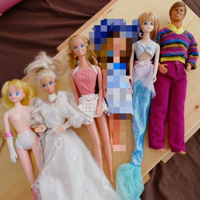 sailor moon barbie dolls