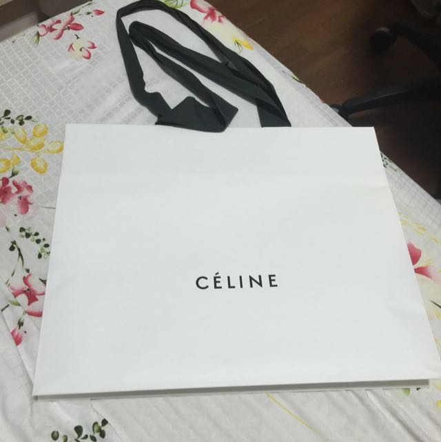 Celine Paper Bag, Luxury on Carousell