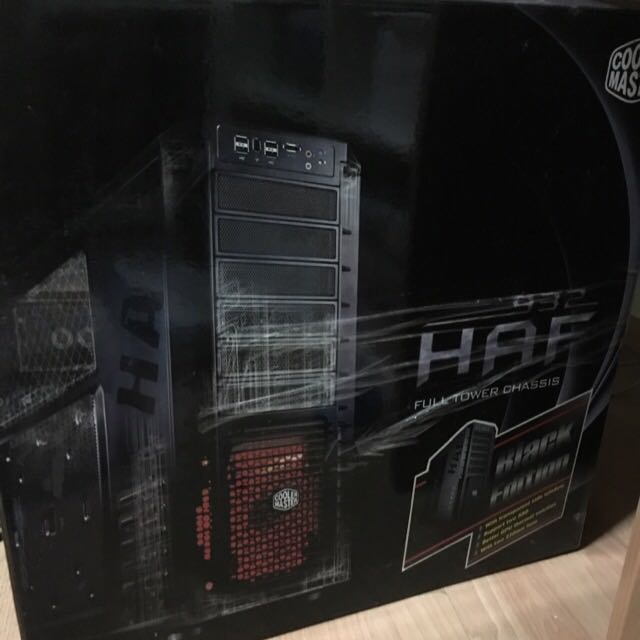 PRICE REDUCED!!! Cooler master HAF 932 Full Tower Chasis, Computers