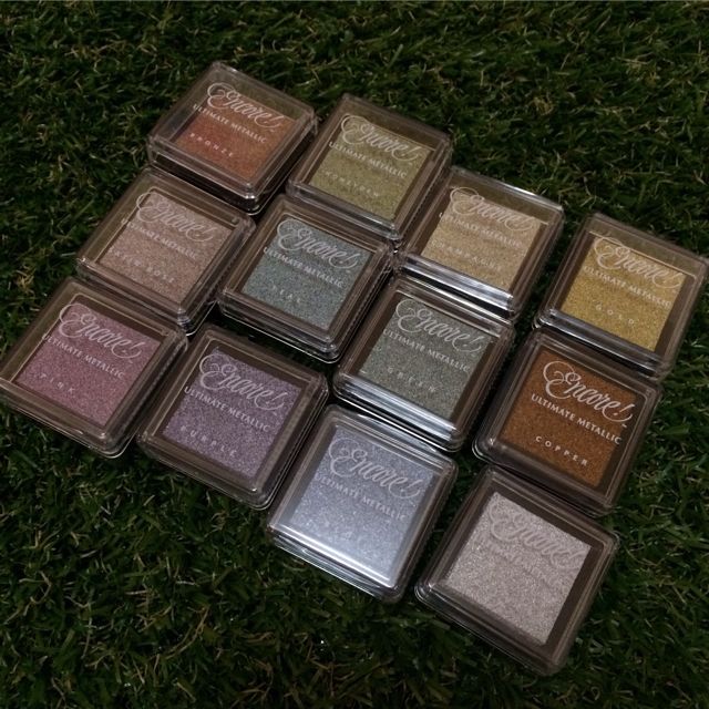 [instock] tsukineko - encore ultimate metallic ink pad