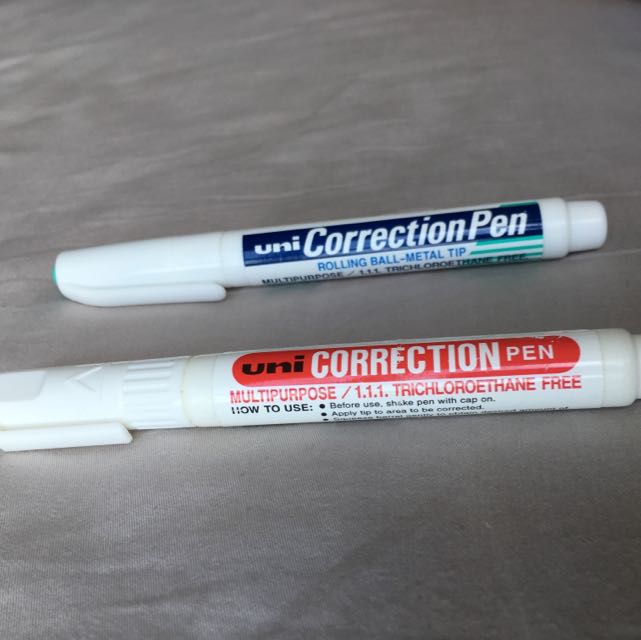Mitsubishi Uni Correction Pen, Everything Else on Carousell