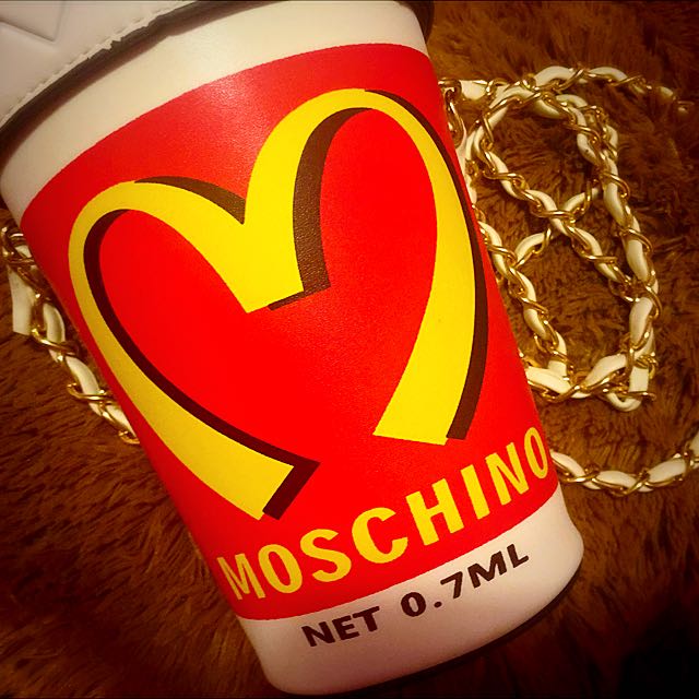 Moschino Coke Cup Sling Bag Women s Fashion Bags Wallets Cross body Bags on Carousell