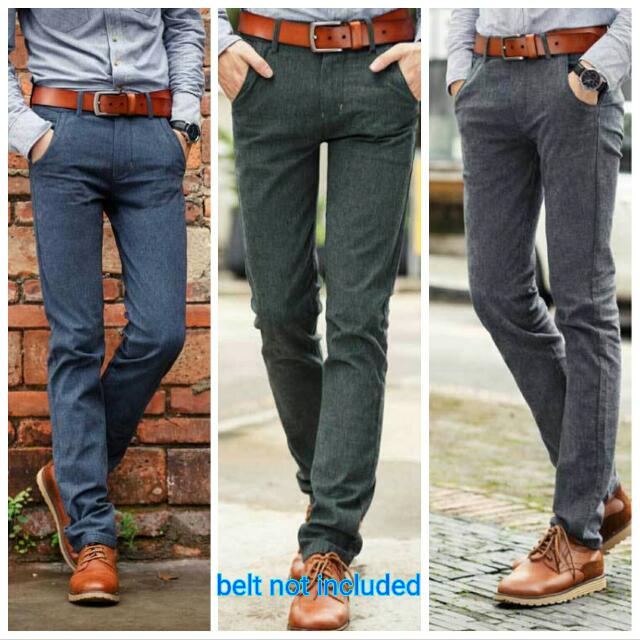 White dress pants discount mens slim fit