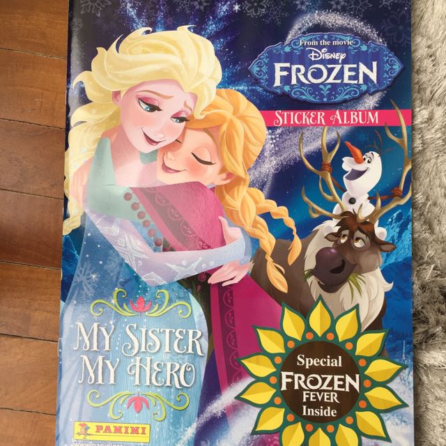 MY SISTER MY HERO X134 LOOSE STICKERS FROZEN 