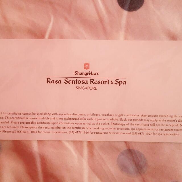 Shangrila Rasa Sentosa Resort & Spa Dinner Buffet for 2, Tickets