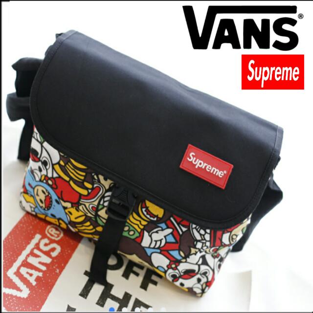 Sling Bag(supreme+vans), Beauty Products on Carousell