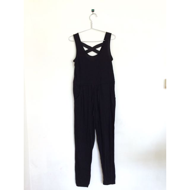 Valleygirl Black Jumpsuit, Women's Fashion, Dresses & Sets, Jumpsuits