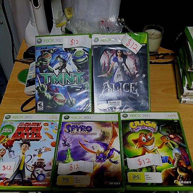 all game xbox 360