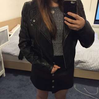 COTTON ON Leather Jacket