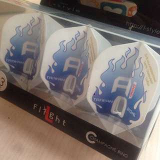 Limited Edition Asia International L-Style Darts Flights (L3 Shape)