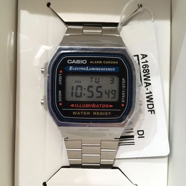 silver casio