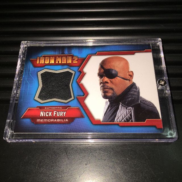 Authentic Clothing Iron Man 2 Nick Fury Memorabilia Card Upper