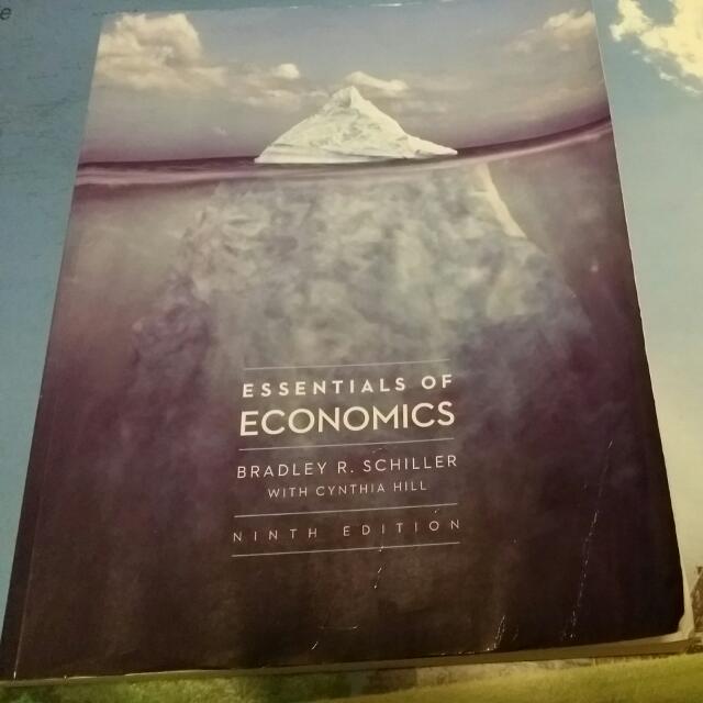 Essential Of Economics By Bradley R Schiller 9th Edition Books
