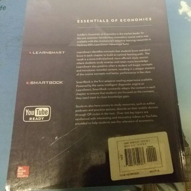 Essential Of Economics By Bradley R Schiller 9th Edition Books