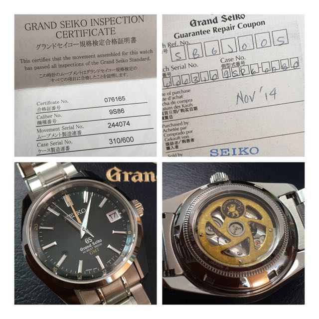 Grand Seiko SBGJ005 Hi-Beat 36000 GMT Limited Edition, Luxury, Watches on  Carousell