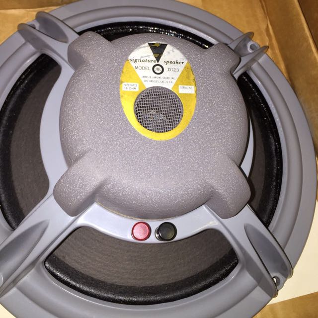 JBL D123 12" Guitar Speaker 8ohm, Audio, Soundbars, Speakers