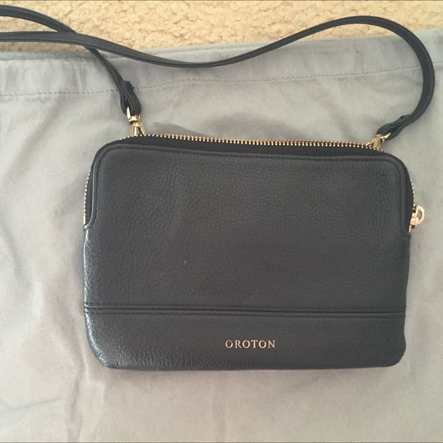 Oroton Bueno double clutch bag Women s Fashion on Carousell