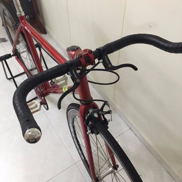 bullhorn handlebar brakes