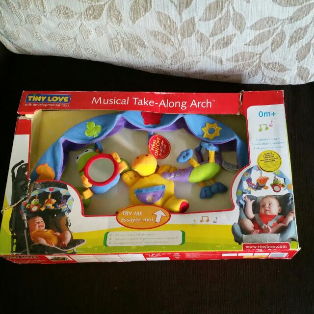 tiny love musical stroller arch
