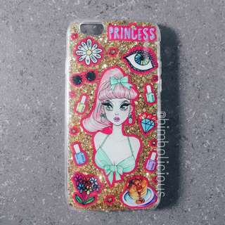 PRINCESS Glitter iPhone 6/6s Casing
