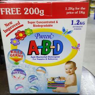 BN-Pureen ABD Baby Detergent Powder-1.2kg