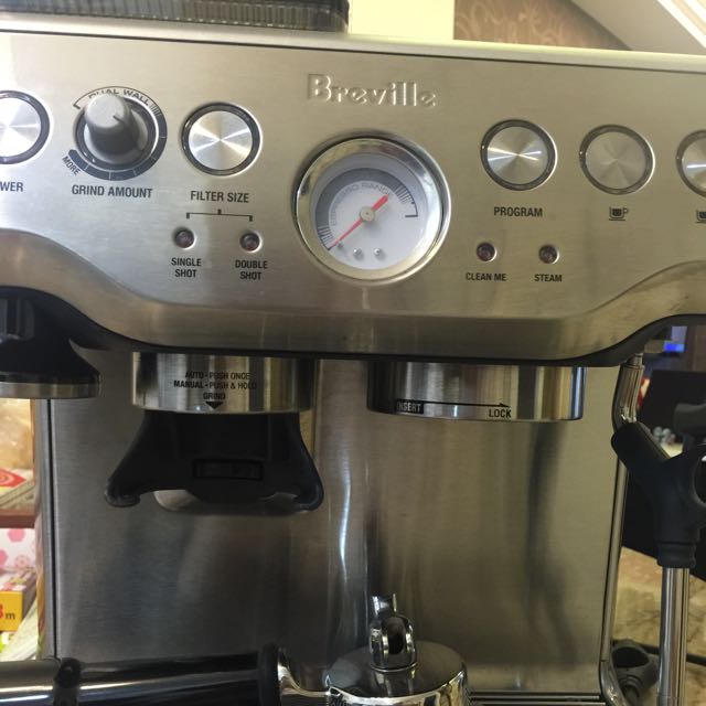 Breville coffee machine bes860 best sale