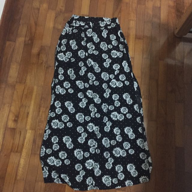 sunflower maxi skirt