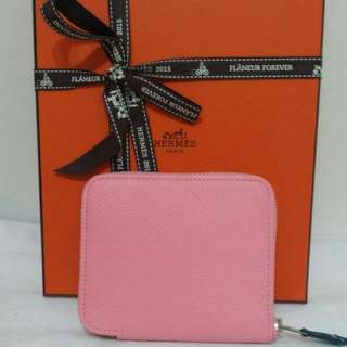 Hermes Silk Compact Rose Confetti