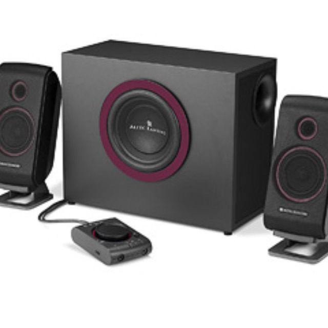 Altec Lansing VS2421 2 1 Music and Gaming Stereo Speaker System with