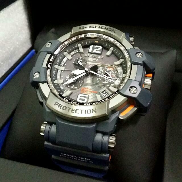 g shock aviator blue