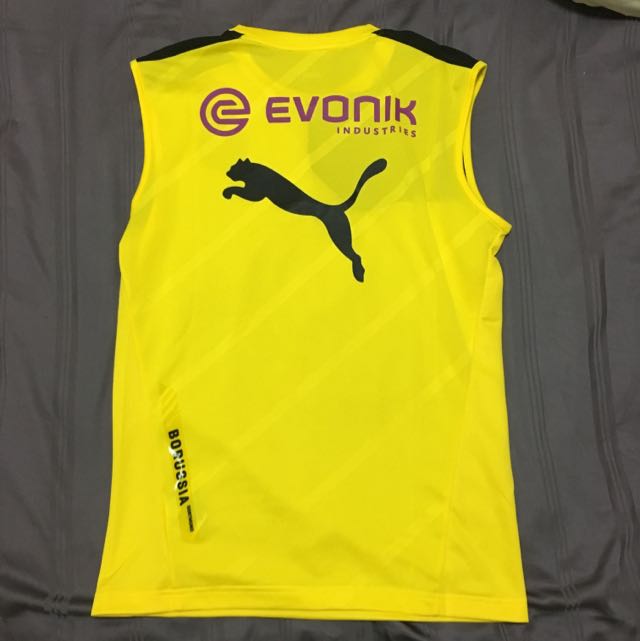 Borussia dortmund sleeveless deals training top