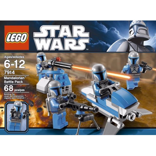 Lego Star Wars 7914 Mandalorian Battle Pack Toys Games On Carousell