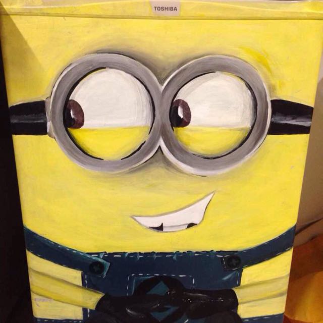 minions mini fridge