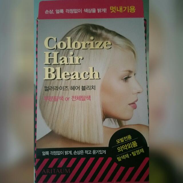 Oos For Now Aritaum Colorize Hair Bleach Health Beauty Hair