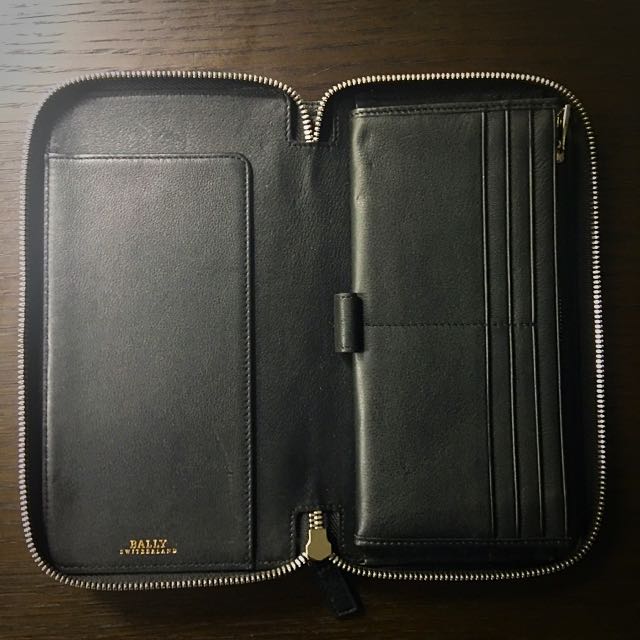 Bally Leather Travel Wallet (Limited Edition), Luxury, Bags & Wallets
