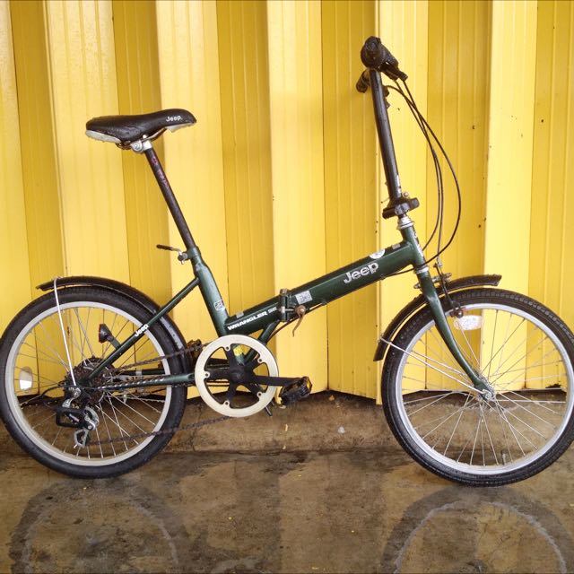 Jeep shop folding bike