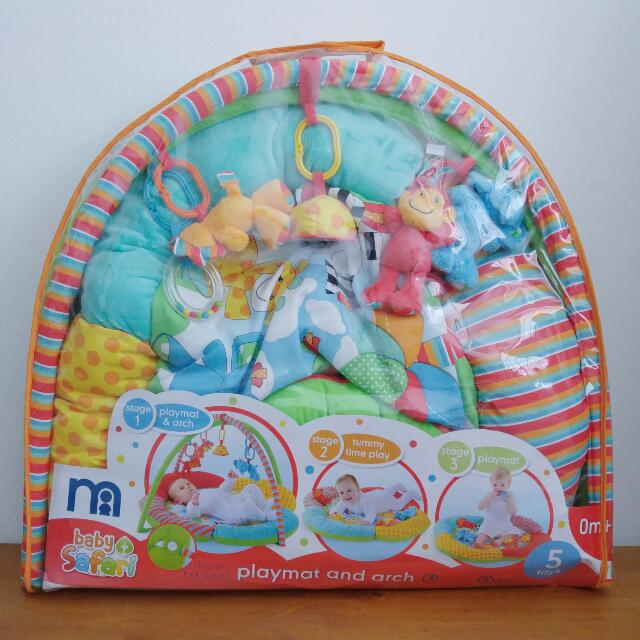mothercare baby safari playmat