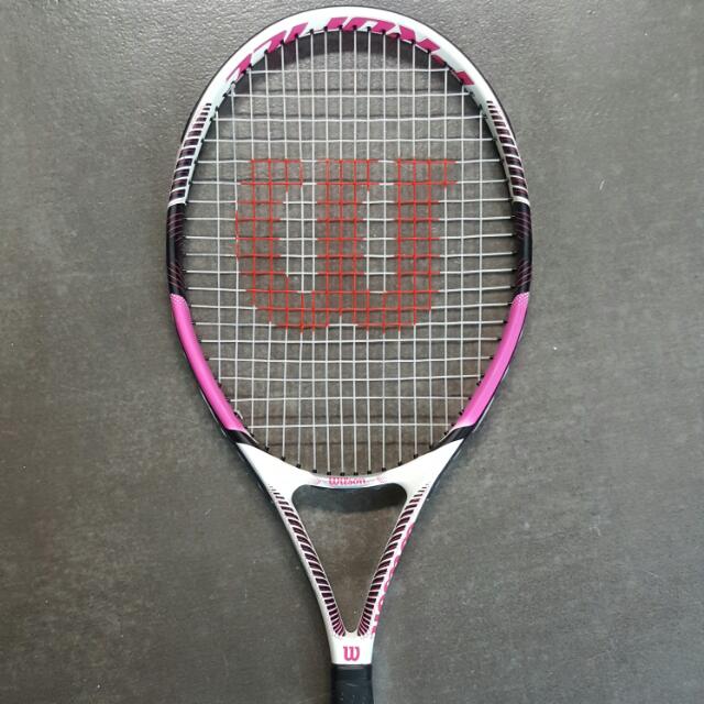 Wilson Profile Boost 110 Tennis Racket, Sports Equipment, Sports