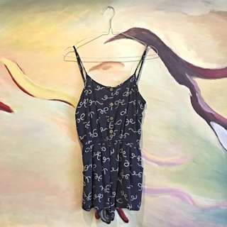 F21 Navy Jumpsuit